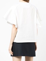 Thumbnail for your product : Juun.J wide-sleeve detail T-shirt