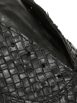 Thumbnail for your product : Officine Creative Woven Leather Slip On Oxford Shoes