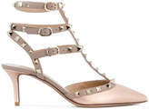 Thumbnail for your product : Valentino Rockstud ankle strap pumps