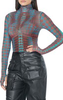 Thumbnail for your product : AFRM Zadie Semi Sheer Turtleneck