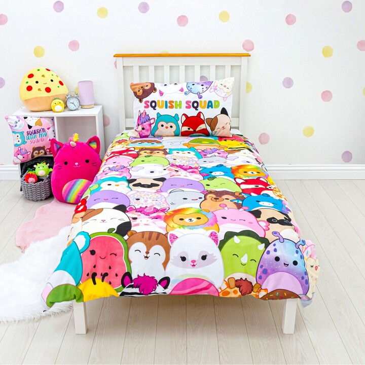 Squishmallows Reversible Duvet Cover and Pillowcase Set ShopStyle