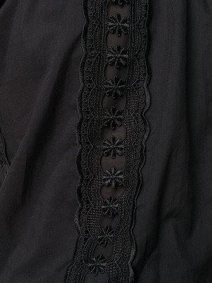 Charo Ruiz Ibiza floral lace detailed T-shirt