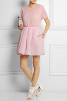 Thumbnail for your product : Carven Cotton-blend textured-organza top