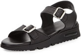 Thumbnail for your product : Givenchy Buckled Double-Strap Sandal