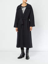 Thumbnail for your product : Lamberto Losani long belted coat