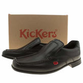 Thumbnail for your product : Kickers kids black ferlock slip boys youth