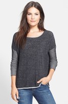 Thumbnail for your product : Vince Camuto Boatneck Drop Shoulder Sweater