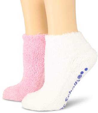 Dr. Scholl's Women's 2 Pair Pack Spa Low Cut With Treads Socks