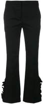 Thumbnail for your product : No.21 cropped ruffle trousers