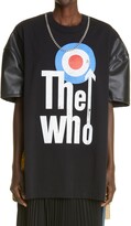 Thumbnail for your product : Junya Watanabe x Versace The Who Oversize Mixed Media Graphic Tee