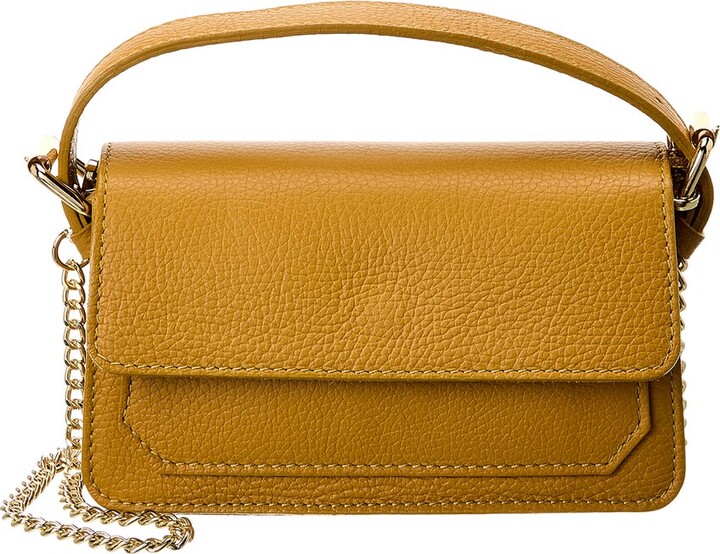 Italian Leather Top Handle Crossbody ShopStyle