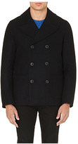Thumbnail for your product : Paul Smith Double-breasted wool peacoat - for Men