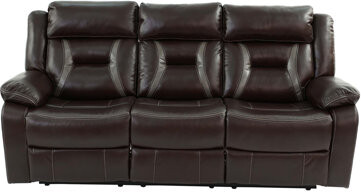 Latitude Run Modern Power Reclining Sofa 1pc Pillow Arms And Headrest