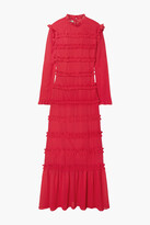 Thumbnail for your product : REJINA PYO Hadley Ruffled Chiffon Maxi Dress