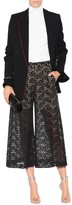 Thumbnail for your product : Stella McCartney Cotton-blend lace culottes