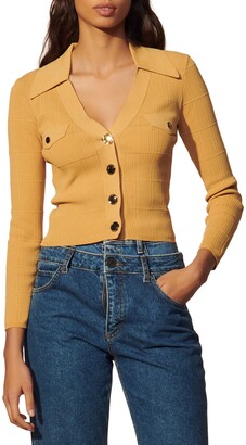 sandro cher cardigan