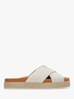 Thumbnail for your product : Toms Paloma Rope Detail Slider Sandals, White