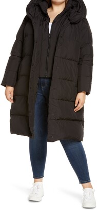 Lauren Ralph Lauren Pillow Collar Quilted Puffer Jacket - ShopStyle Plus  Size Outerwear