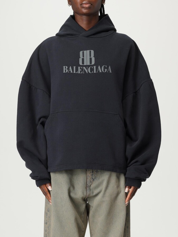 Balenciaga Sweatshirt Woman color Black