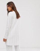 Thumbnail for your product : M Lounge cardigan in wide rib knit co-ord