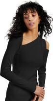 Thumbnail for your product : INC International Concepts Asymmetrical Cold-Shoulder Sweater, Created for Macy's