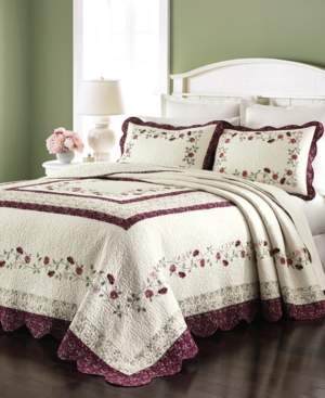 Martha Stewart Collection Collection Cotton Prairie House Twin Bedspreads
