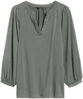 Thumbnail for your product : Banana Republic Blouson-Sleeve Popover Top