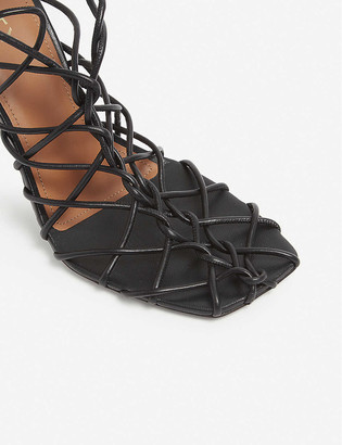 Fenty by Rihanna Caged In lace-up leather sandals