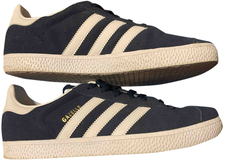 adidas blue suede shoes