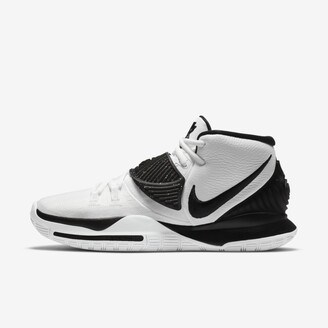 nike black and white basketball shoes