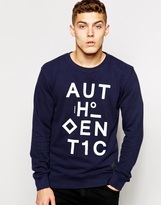 Thumbnail for your product : Minimum Sweatshirt with Authentic Print