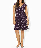 Thumbnail for your product : Lauren Ralph Lauren Plus Dot-Print Dress