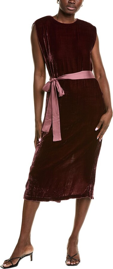 Velvet by Graham & Spencer Kandace Silk-Blend Dress