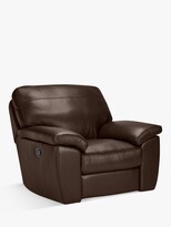 Thumbnail for your product : John Lewis & Partners Camden Manual Recliner Leather Armchair