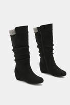 Thumbnail for your product : Ardene Knee High Wedge Boots - Shoes |