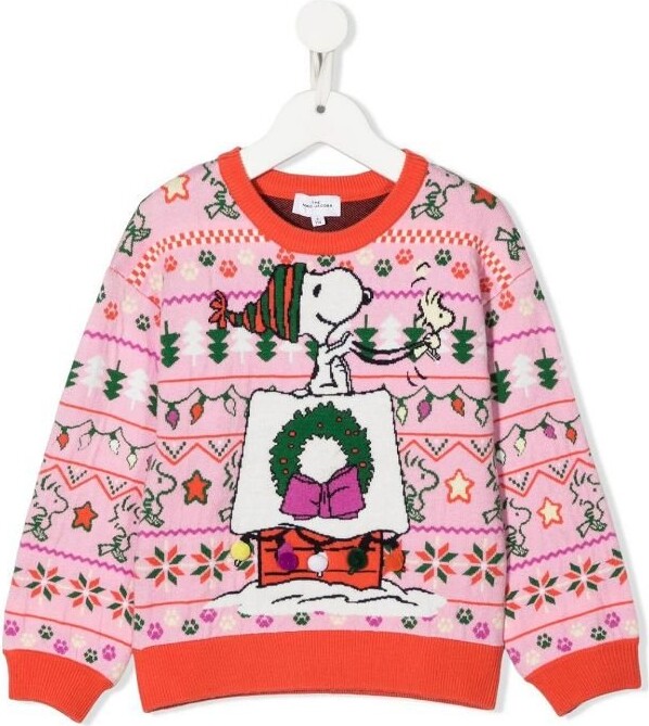 Kleding Meisjeskleding Sweaters Little Girls Christmas Winter Thema Sneeuwman Trui maat 5/6 