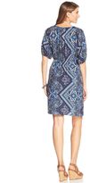 Thumbnail for your product : Style&Co. Printed Empire-Waist Dress