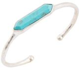 Thumbnail for your product : Lucky Brand Silver Tone Turquoise Crystal Cuff Bracelet