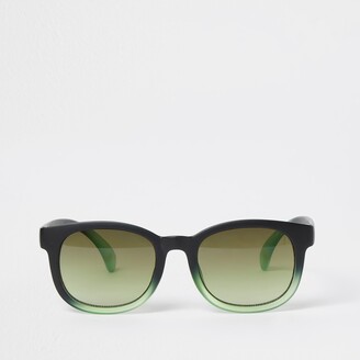 River Island Boys Green ombre sunglasses