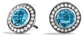 Thumbnail for your product : David Yurman Cerise Mini Earrings with Blue Topaz and Diamonds