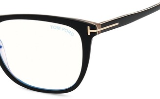 Tom Ford 54MM Square Blue Block Optical Glasses