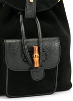 Thumbnail for your product : Gucci Pre-Owned Bamboo Handle Backpack
