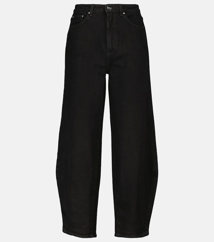 Totême High-rise barrel-leg jeans