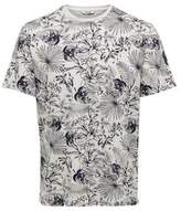 Thumbnail for your product : ONLY & SONS Floral Slub Cotton Tee