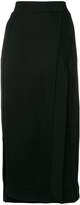 Thumbnail for your product : Paco Rabanne stretch front slit skirt