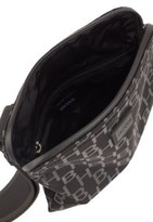 Thumbnail for your product : BOSS Structured-nylon envelope bag with monogram print