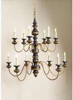 Thumbnail for your product : The Well Appointed House Stockholm Chandelier in Black and Gold