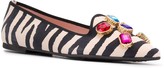 Thumbnail for your product : Pretty Ballerinas Zebra Print Pumps