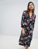 Thumbnail for your product : MANGO Floral Midi Button Front Dress