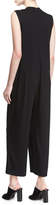 Thumbnail for your product : Eileen Fisher Sleeveless Mock-Neck Jersey Jumpsuit, Plus Size